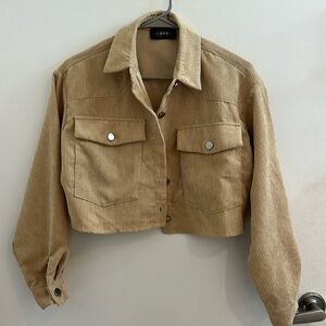 Cider Beige Corduroy Jacket